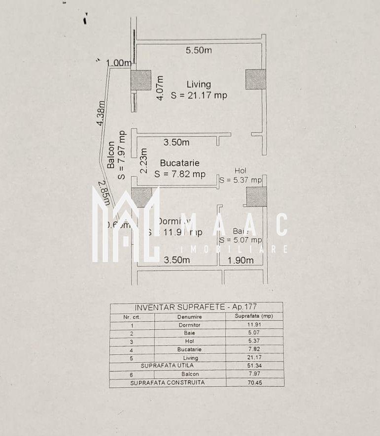 Apartament 2 camere I 51 mp utili I Lift I Parcare I Hipodrom - 10