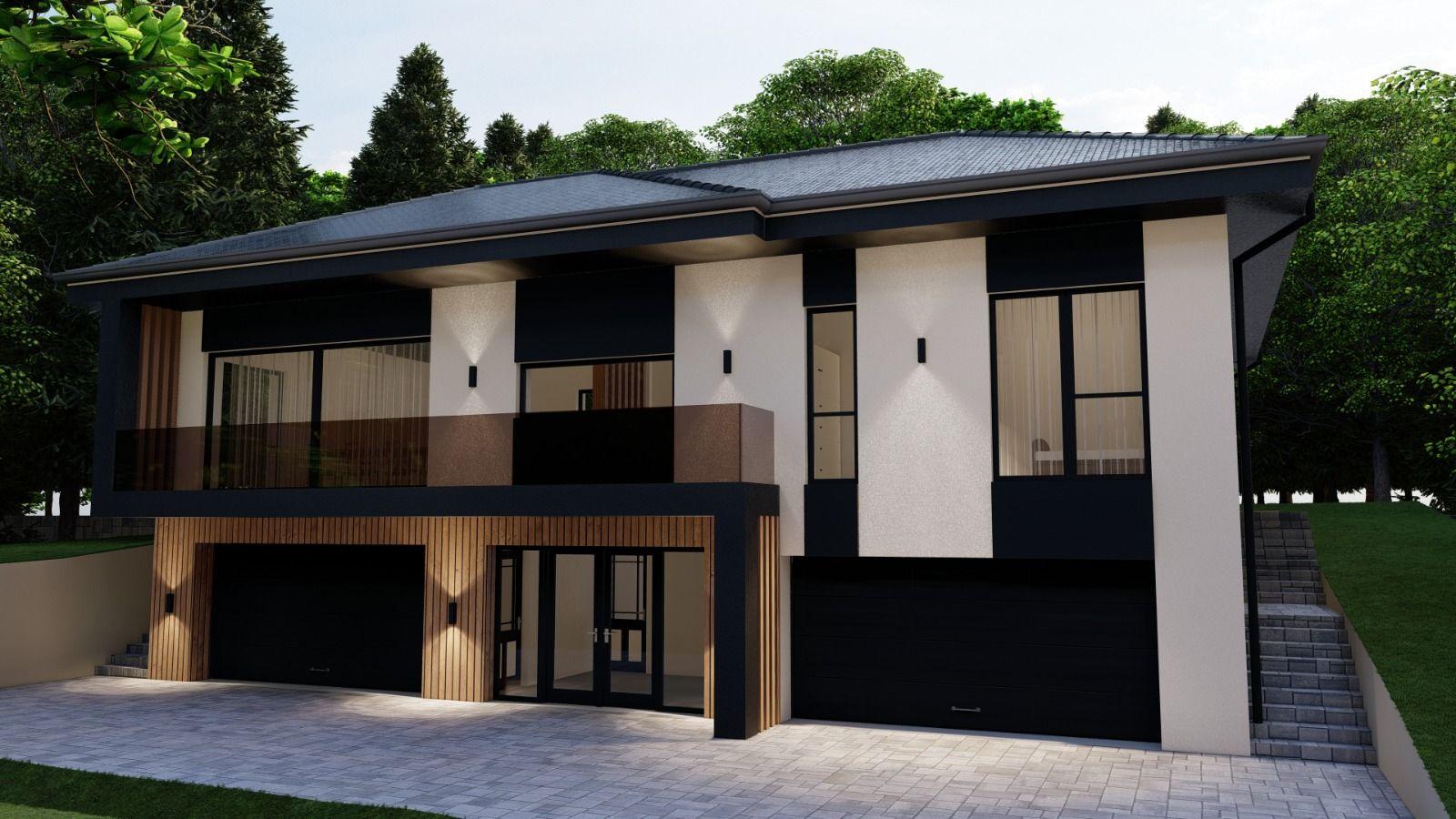 Teren intravilan , cu Proiect Casa - 1