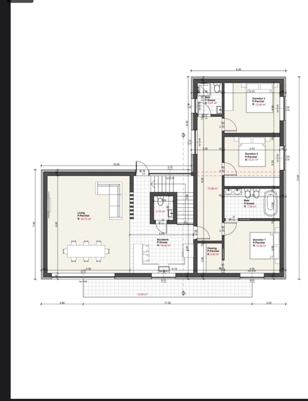 Teren intravilan , cu Proiect Casa - 3