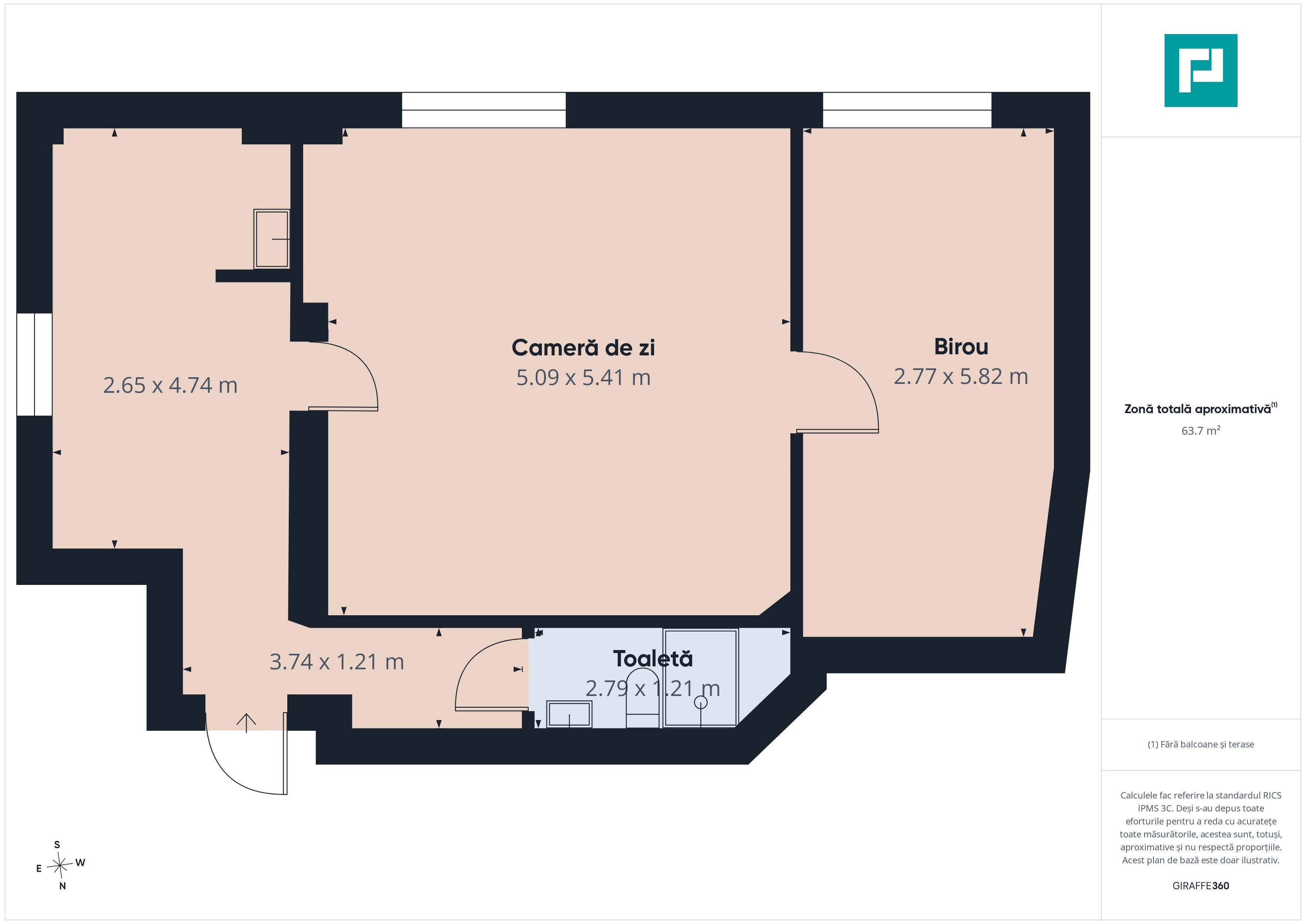 Birou 64 mp Ultracentral cu Parcare - 10