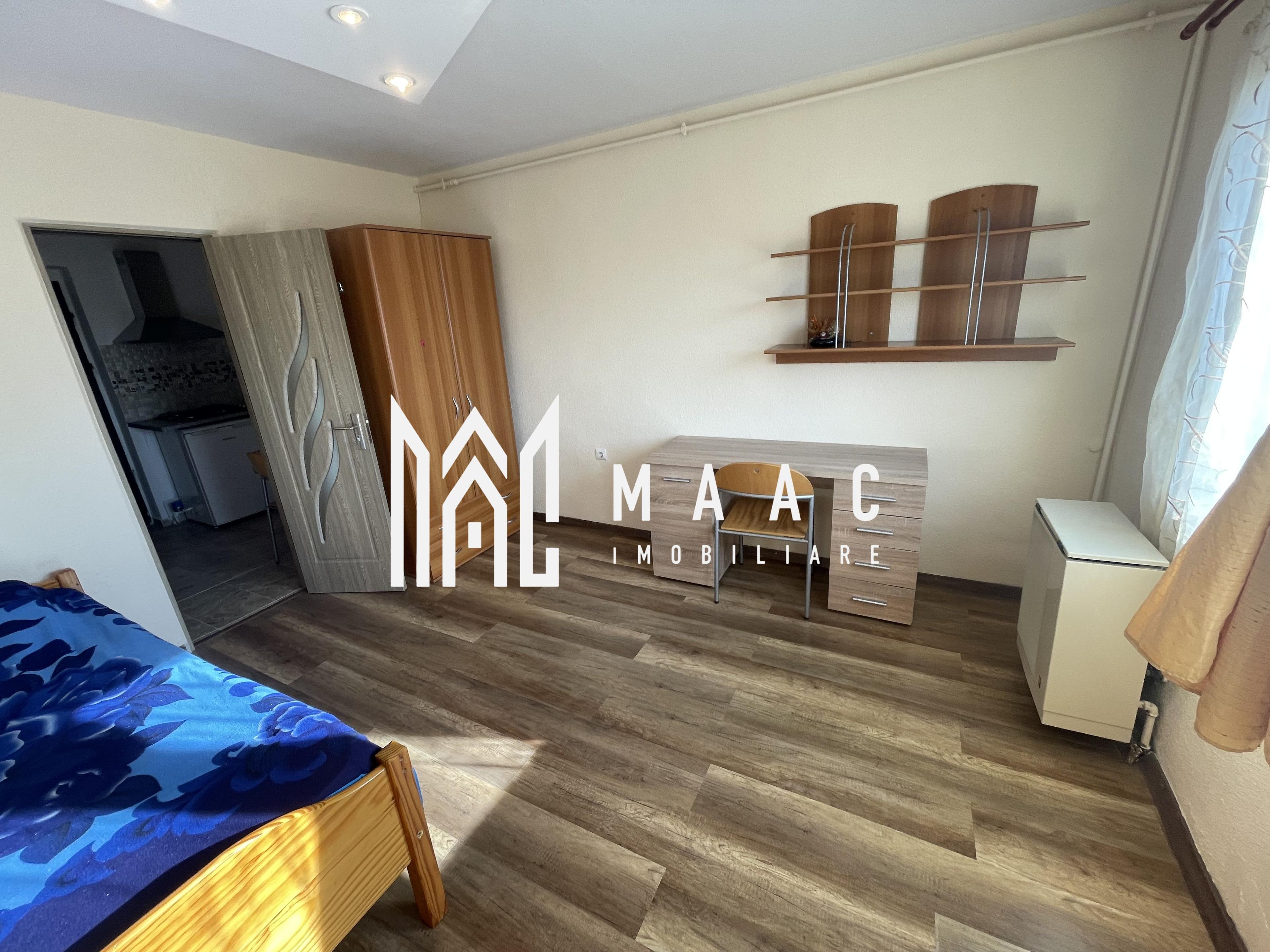Apartament 1 cameră semidecomandat | Trei Stejari, Sibiu | 23 mp, etaj 3 - 1