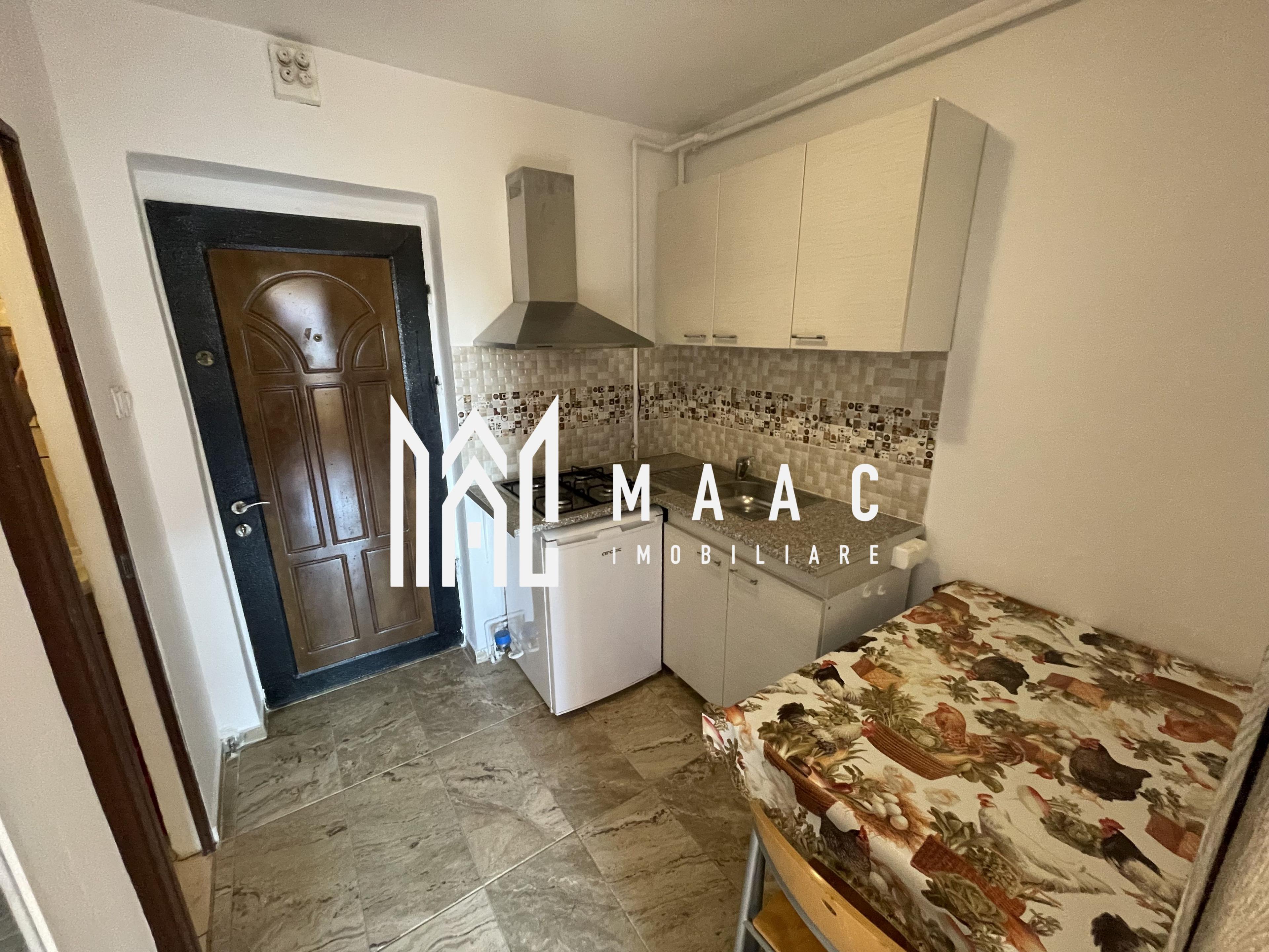 Apartament 1 cameră semidecomandat | Trei Stejari, Sibiu | 23 mp, etaj 3 - 3