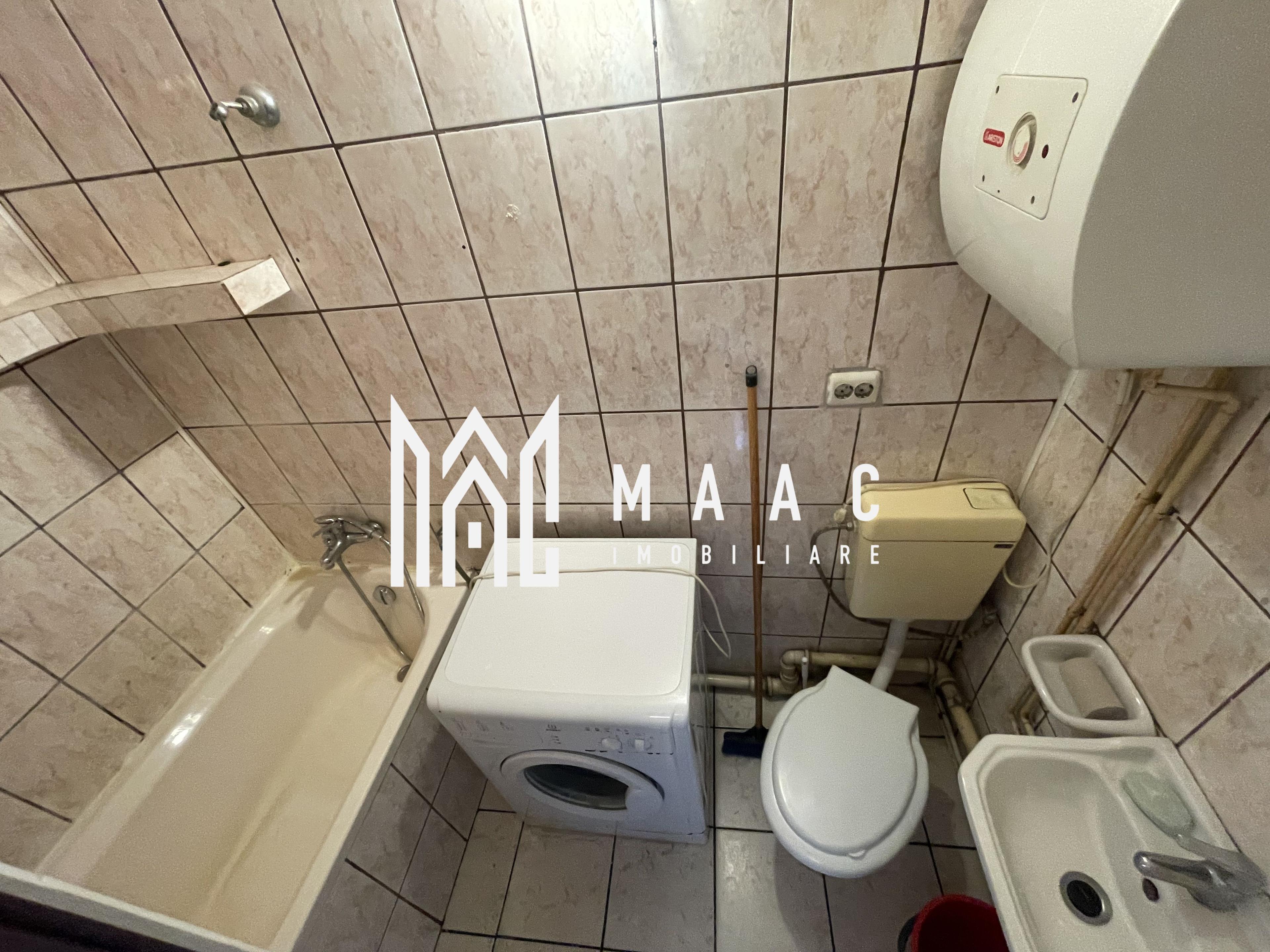 Apartament 1 cameră semidecomandat | Trei Stejari, Sibiu | 23 mp, etaj 3 - 5
