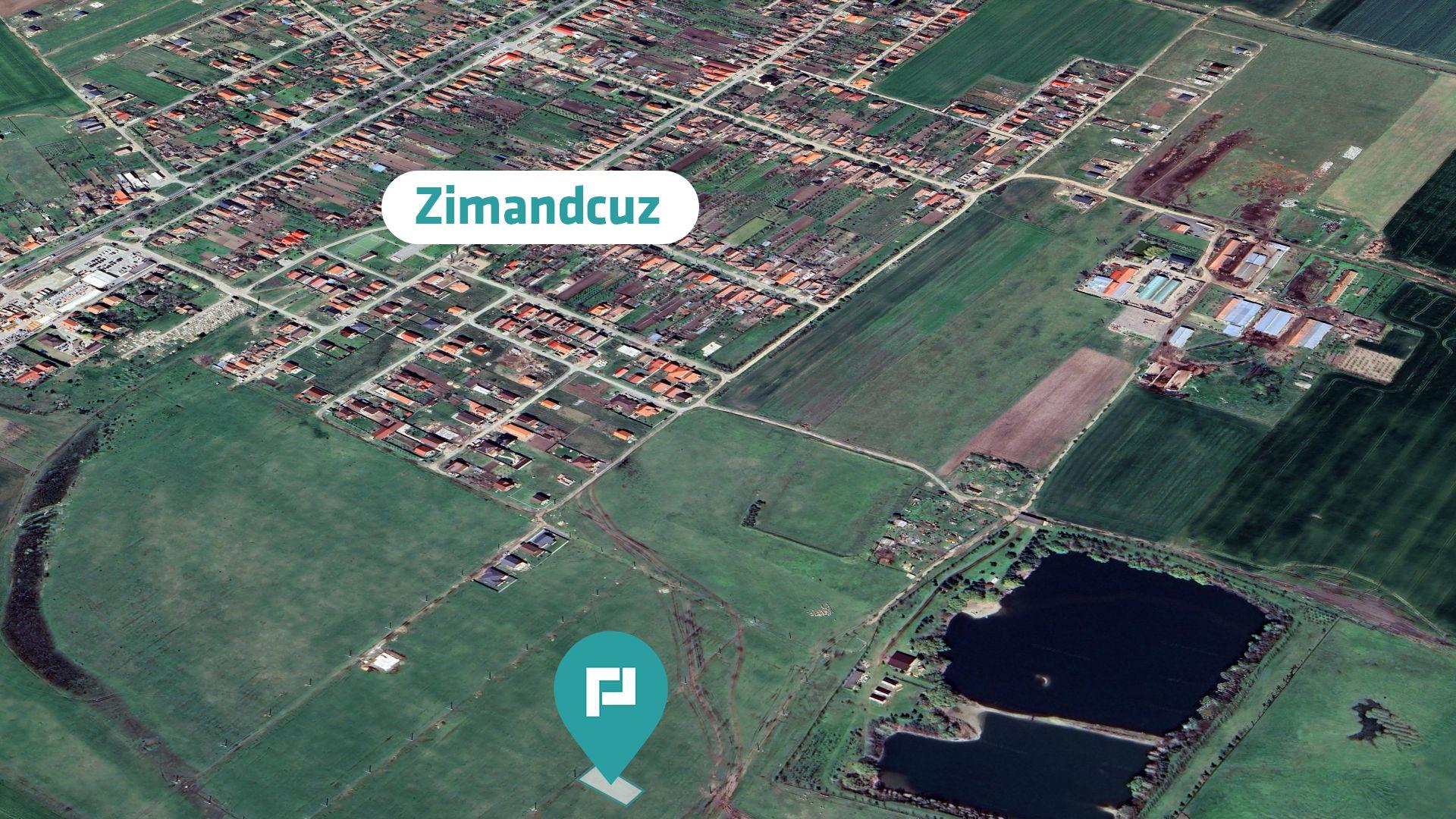 Loc de casă de 1.000mp în Zimandcuz cu PUZ aprobat - 2