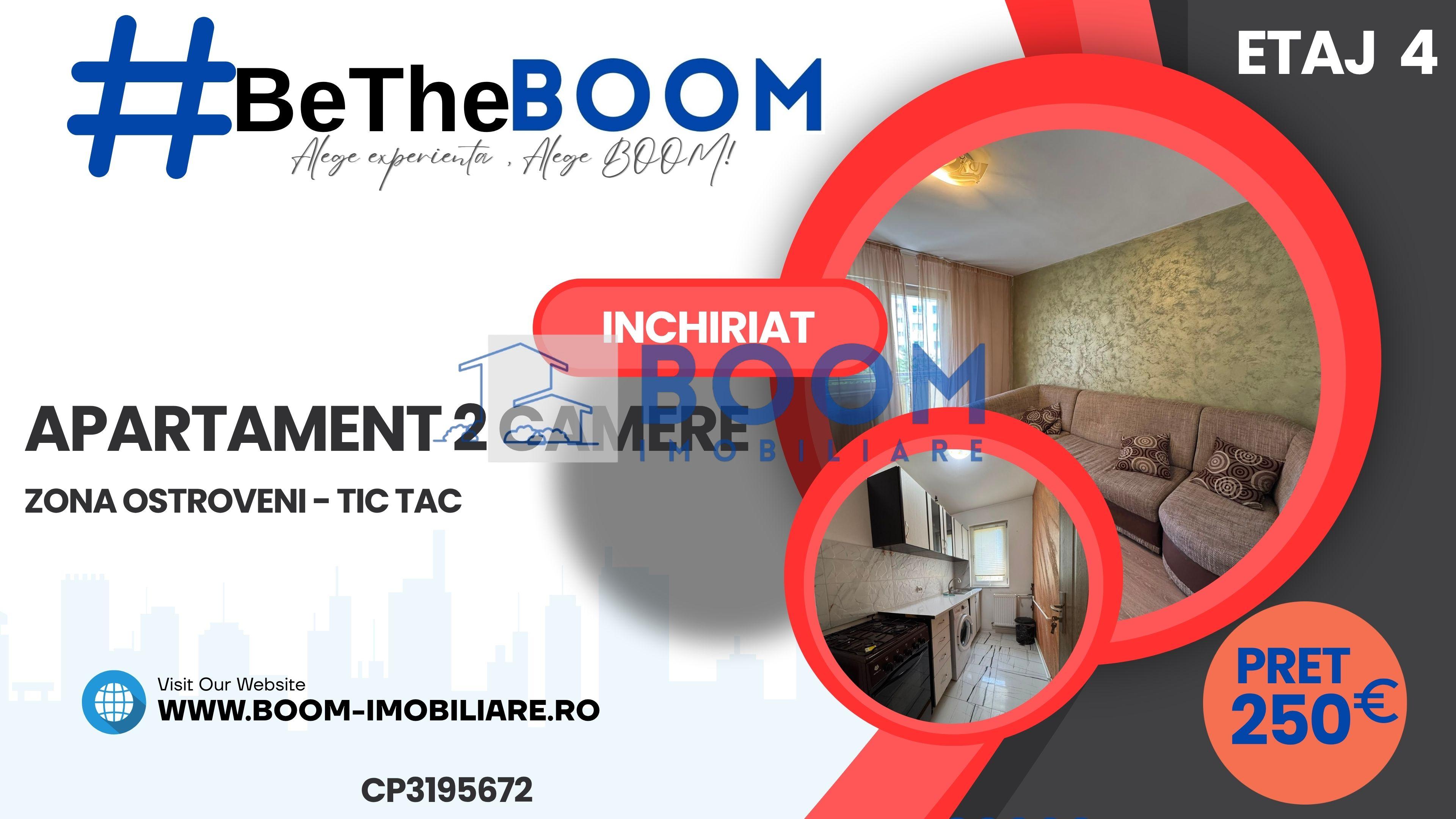 Apartament de inchiriat | Zona Tic Tac | Complet mobilat | - 1