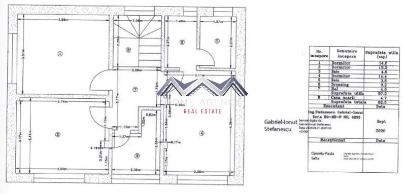 Casă modernă mobilată și utilată | Tunari-Otopeni | 3 dormitoare - 15