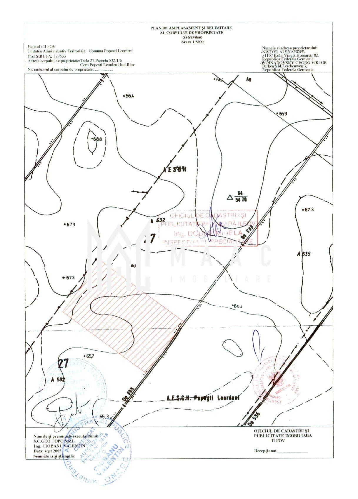 Teren extravilan 55.262 mp | Periferie | acces la stradă - 2
