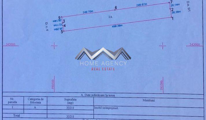 Teren 33.211 mp Tunari – ideal logistică, showroom sau producție - 5