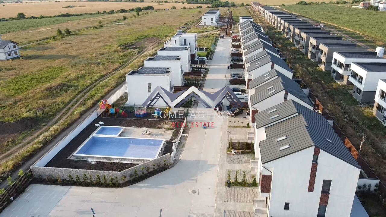 Casă P+1+M de vânzare în Otopeni–Tunari | Ansamblu nou, 3 dormitoare, mobilată - 3