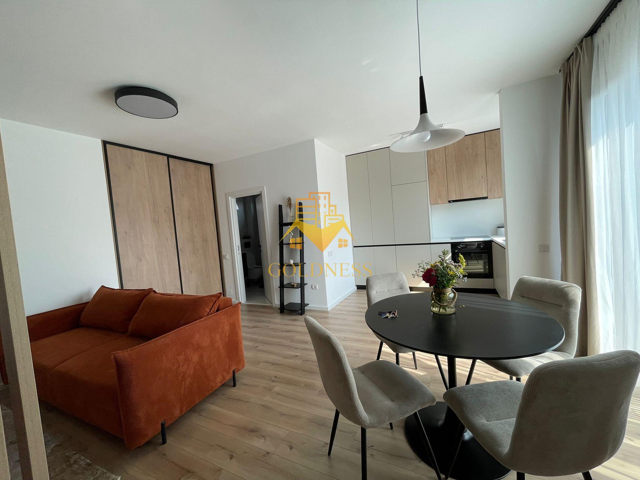 Studio modern, prima închiriere, parcare, terasă, Urușagului, Florești - 2