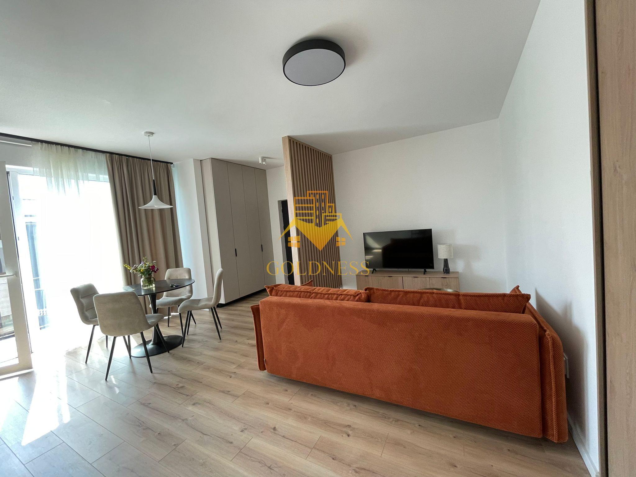 Studio modern, prima închiriere, parcare, terasă, Urușagului, Florești - 5