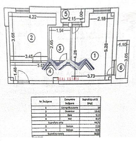 Apartament 2 camere + curte 110 mp Otopeni central - 10