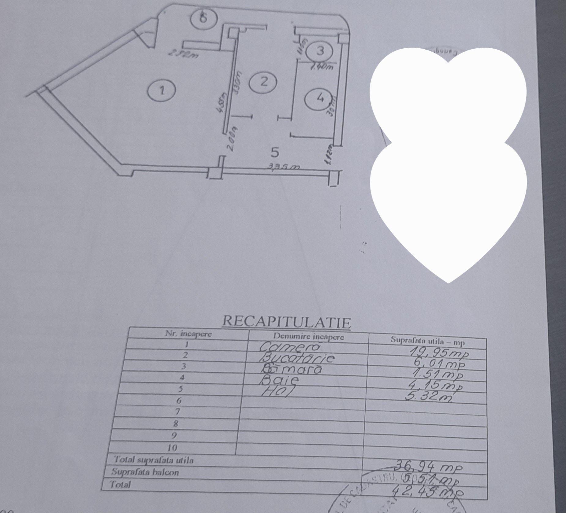 De vanzare apartament cu o cameră str. Brăilei, et. 7, 58.000 euro - 4