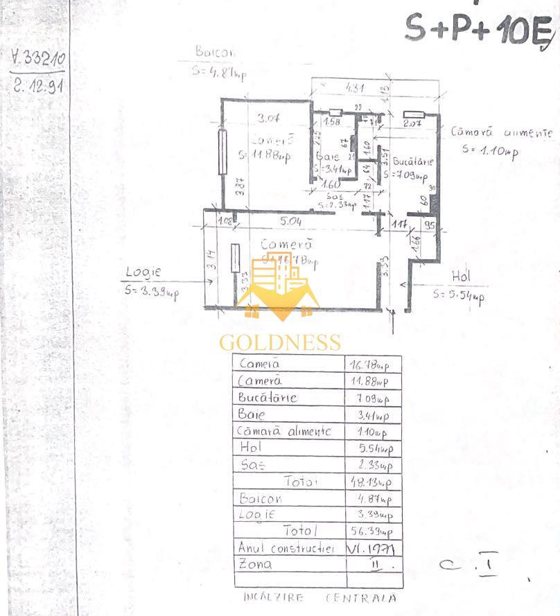 Apartament 2 camere deco Gheorgheni, Interservisan,2 balcoane,56 mp! - 8