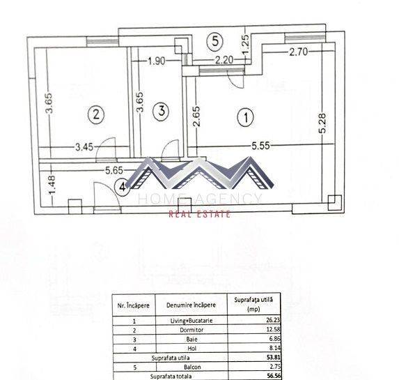 Apartament 2 camere – ultracentral Otopeni, direct de la dezvoltator - 7