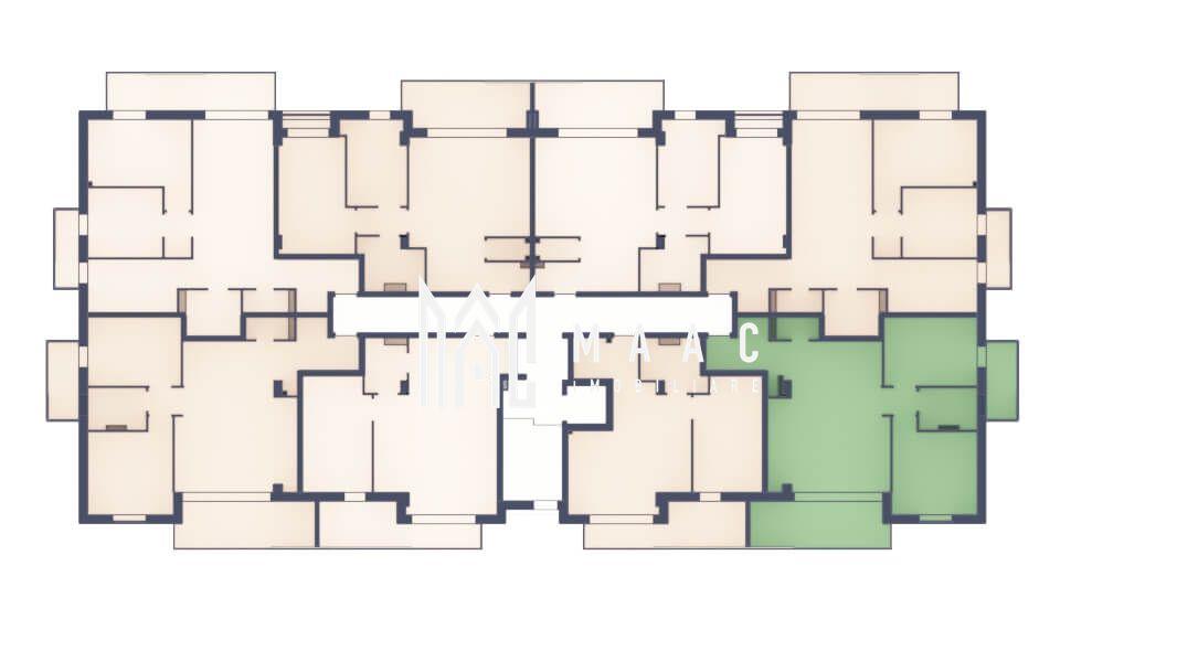 Apartament 3 camere | Balcoane 16.2 mp | Etaj 1 | Turnisor - 6