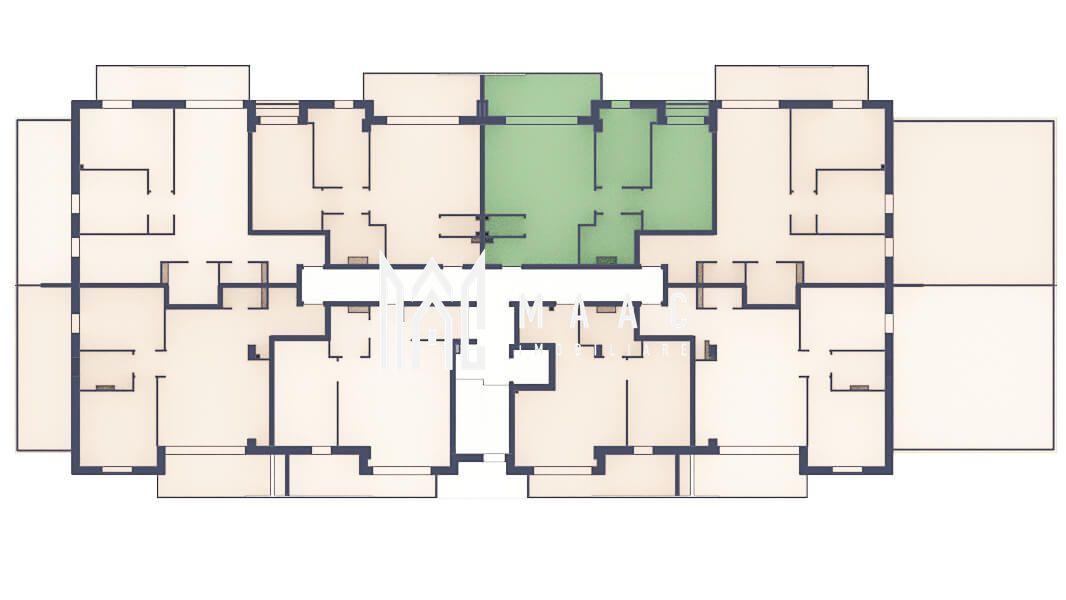 Apartament 3 camere | Balcon 10.6 mp | Etaj 1 | Turnisor - 4