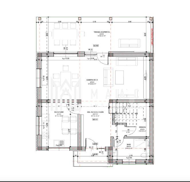 Casă 4 camere duplex | Șura Mare | teren 334 mp, terasă - 5
