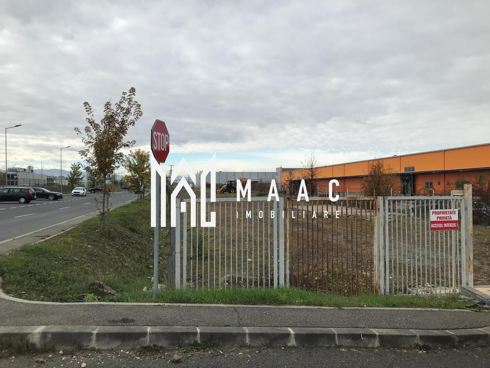 Teren intravilan 2.875 mp | Industrial Vest, Sibiu | 18 m - 2