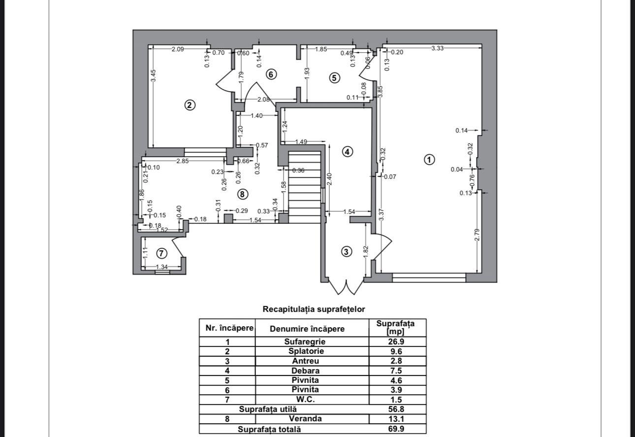 Casa Curte Individuala - Titulescu - 7