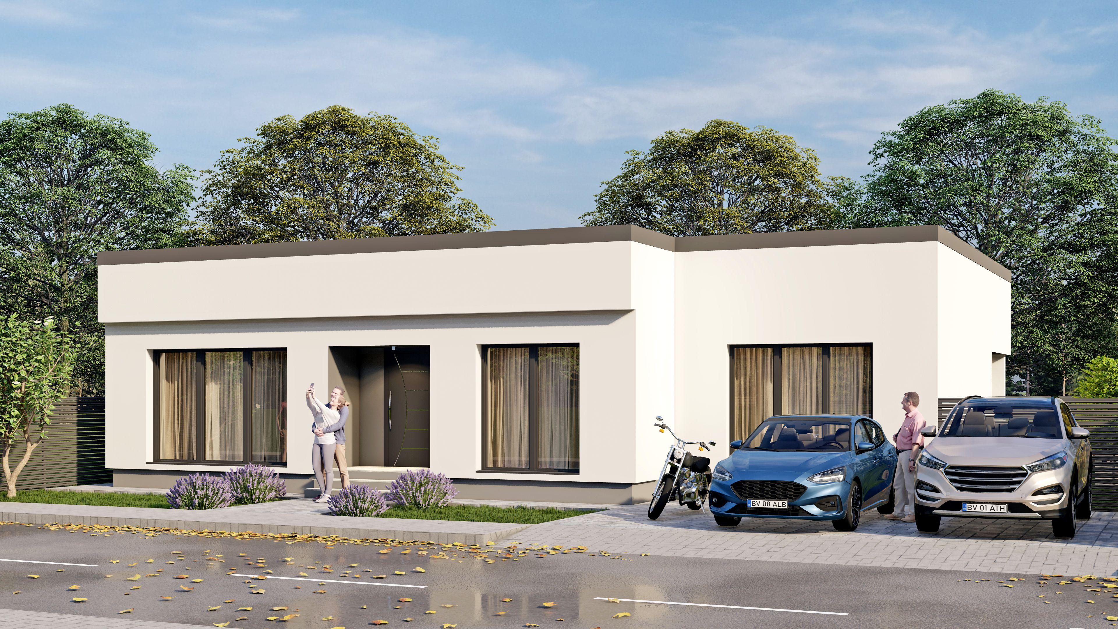 Casa individuala din caramida 4 camere Cartier Izvor Tarlungeni Brasov - 10