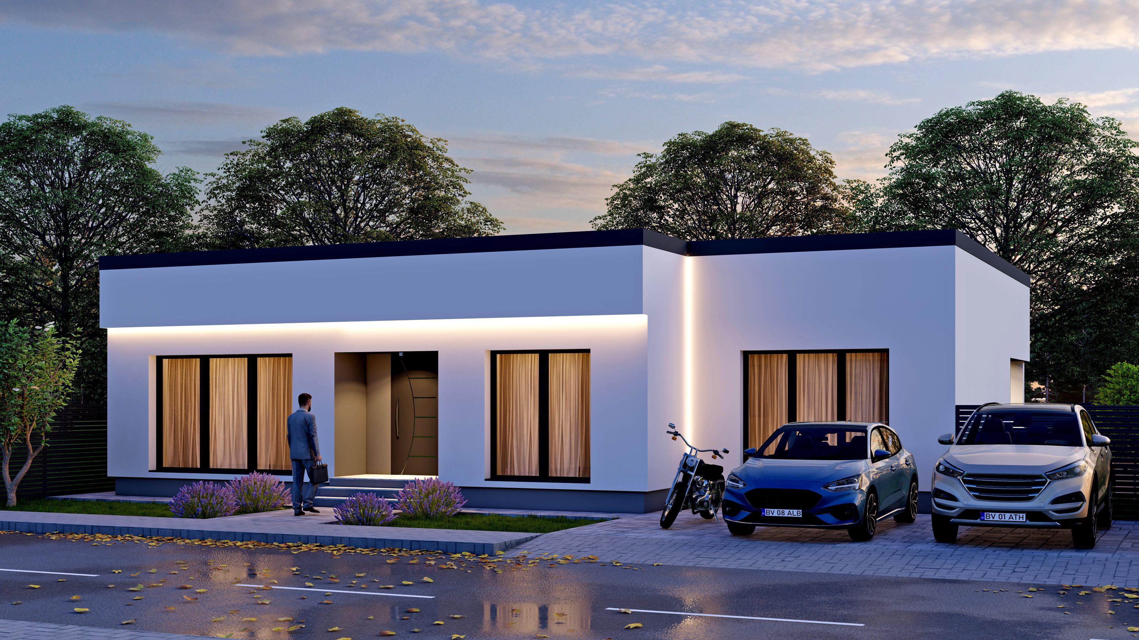 Casa individuala din caramida 4 camere Cartier Izvor Tarlungeni Brasov - 11