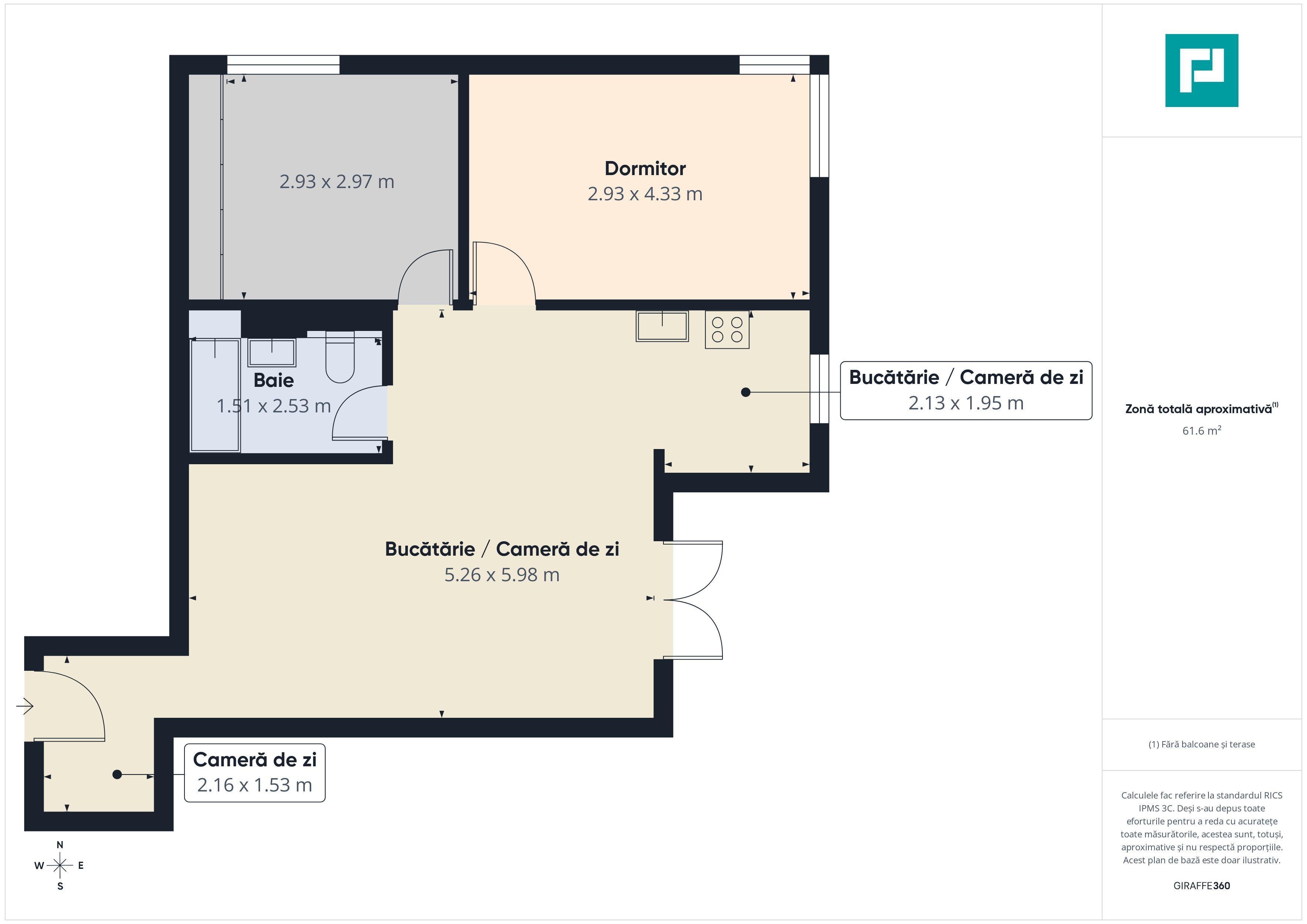 Apartament cu 3 camere Adora Park - 8