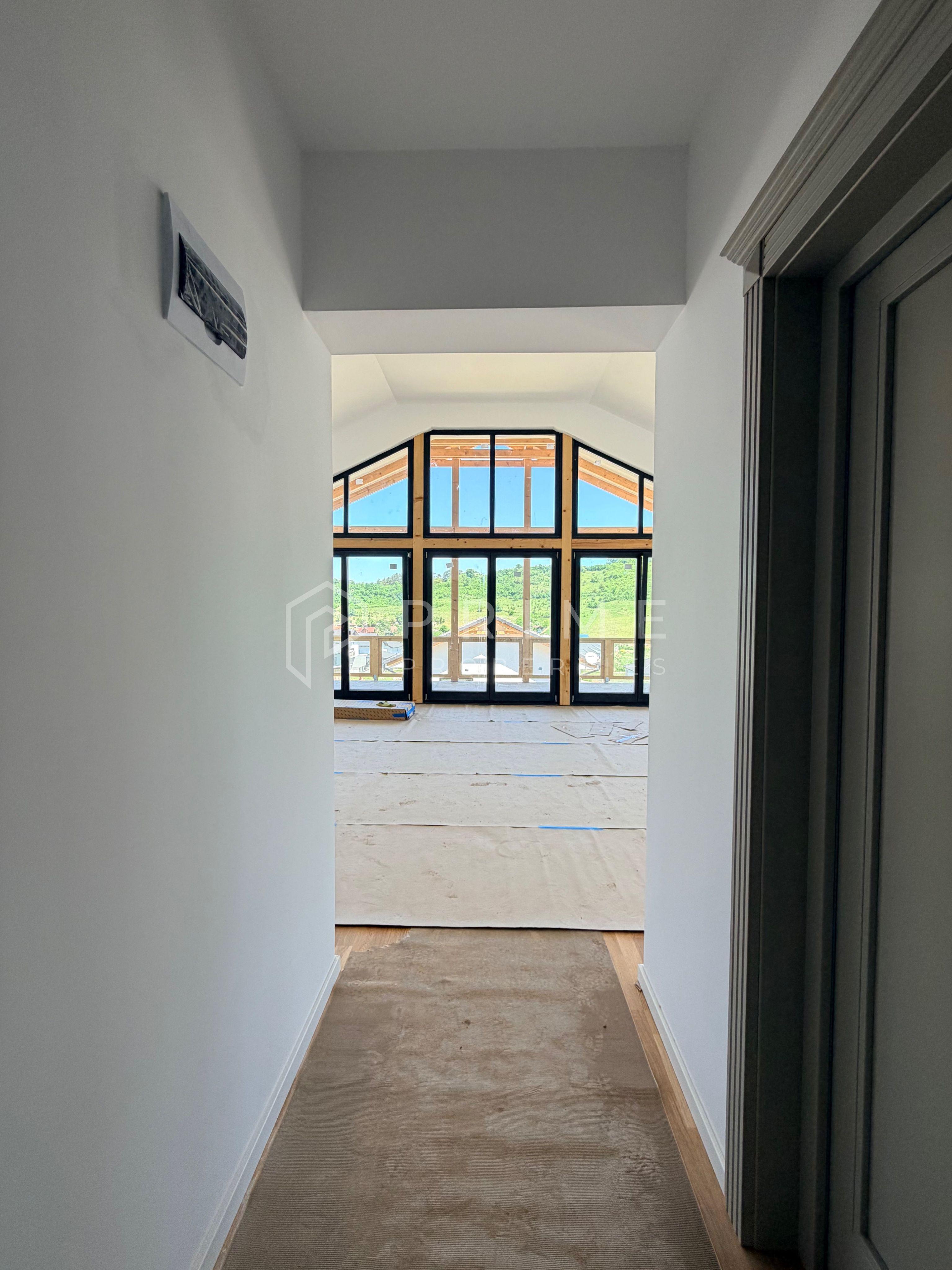 Vilă chalet modern cu perete panoramic de sticlă - Livezeni, Mureș - 6