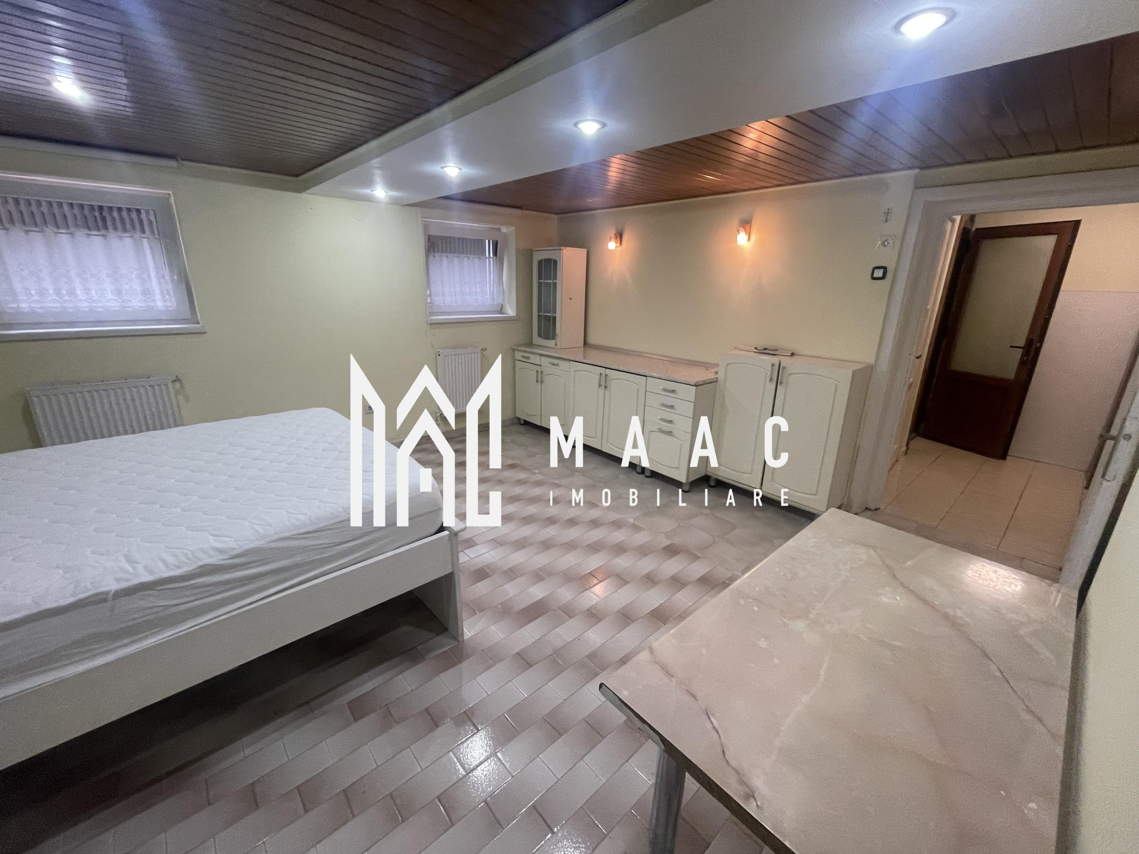 Garsonieră de închiriat | Central Sibiu | 45 mp, mobilată - 1