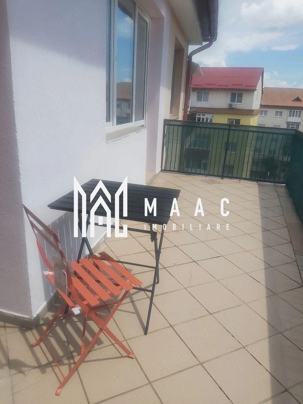 Apartament 2 camere decomandat | Ștrand, Sibiu | 57 mp, terasă - 1