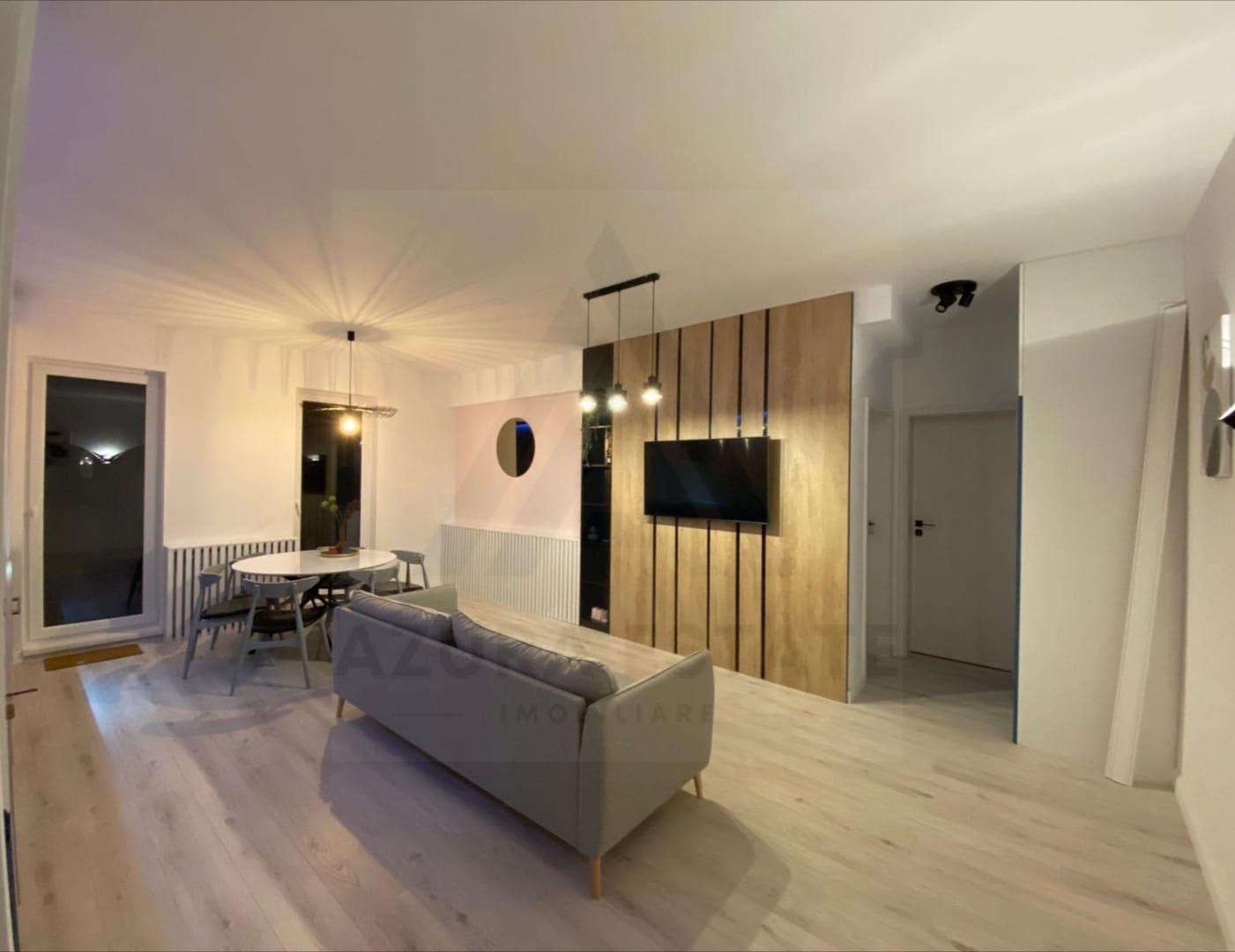 Apartament modern 3 camere balcon 5 mp utili si parcare zona Centrala - 2