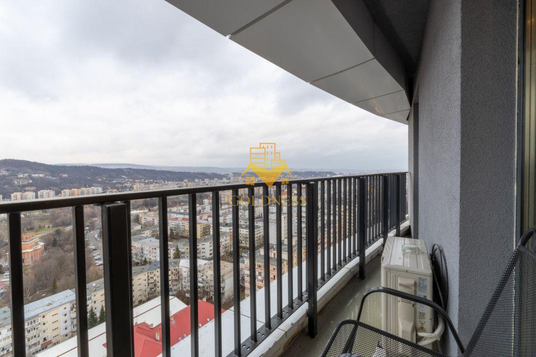 2 camere,parcare, bloc nou, terasa,Manastur, West City, Calea Floresti - 12