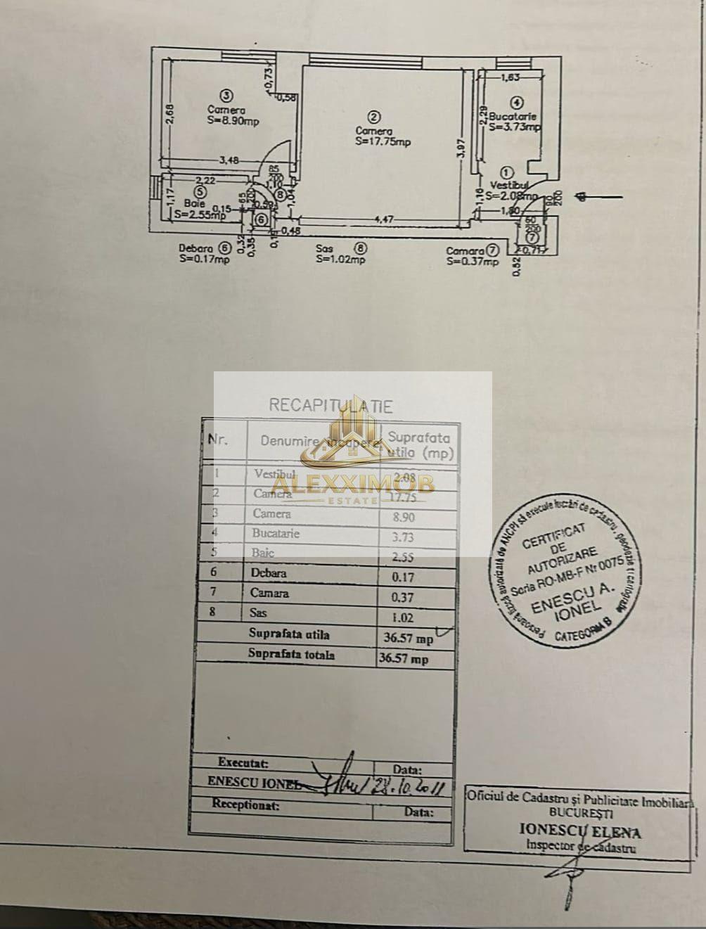 Apartament de Vanzare - Gara de Nord - metrou - 38 mp - 5
