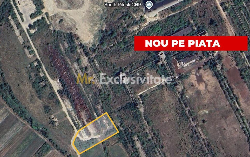 Teren intravilan 3.288 mp | Front stradal 69 m | Zona fostului CET Bradu | - 1