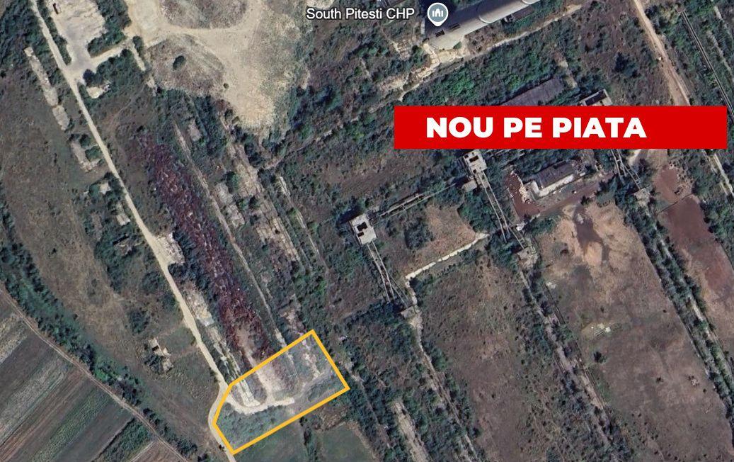Teren intravilan 3.288 mp | Front stradal 69 m | Zona fostului CET Bradu | - 1