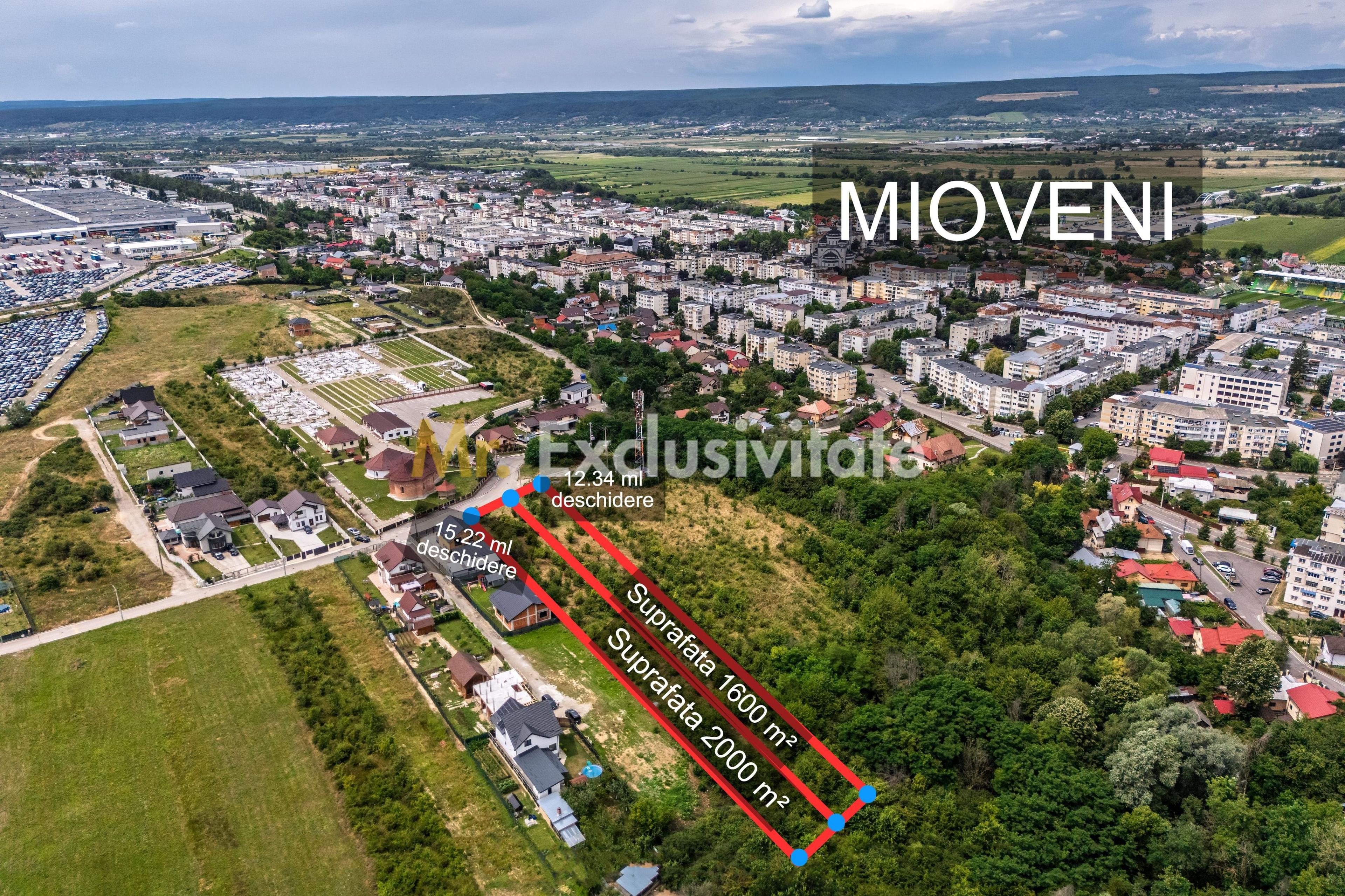 Teren intravilan 1.600 mp Mioveni – Zona Pruni - 2