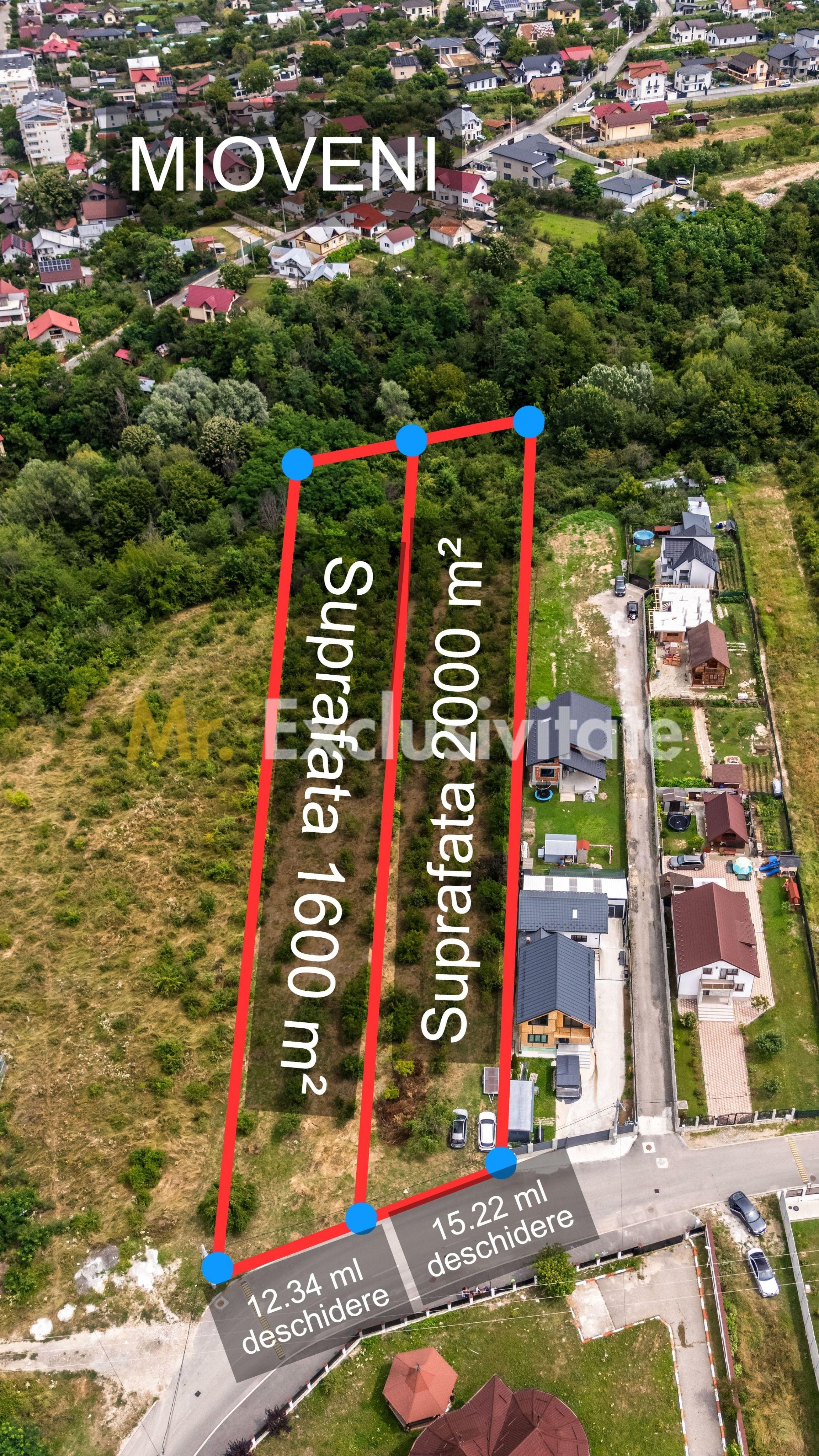 Teren intravilan 1.600 mp Mioveni – Zona Pruni - 1