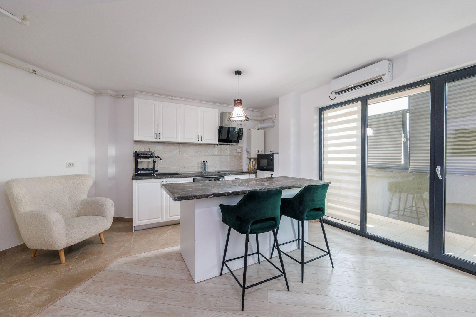 Apartament modern, 66 mp, 3 camere – zona Hermes Nord - 2