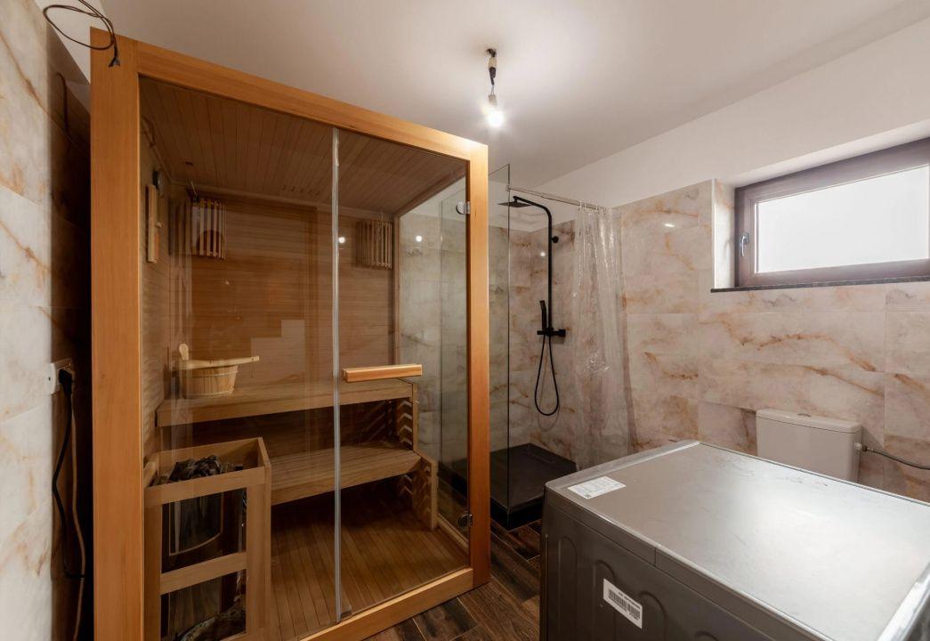 Casa moderna in Bradu - 3 camere,sauna proprie,mobilata , - 4