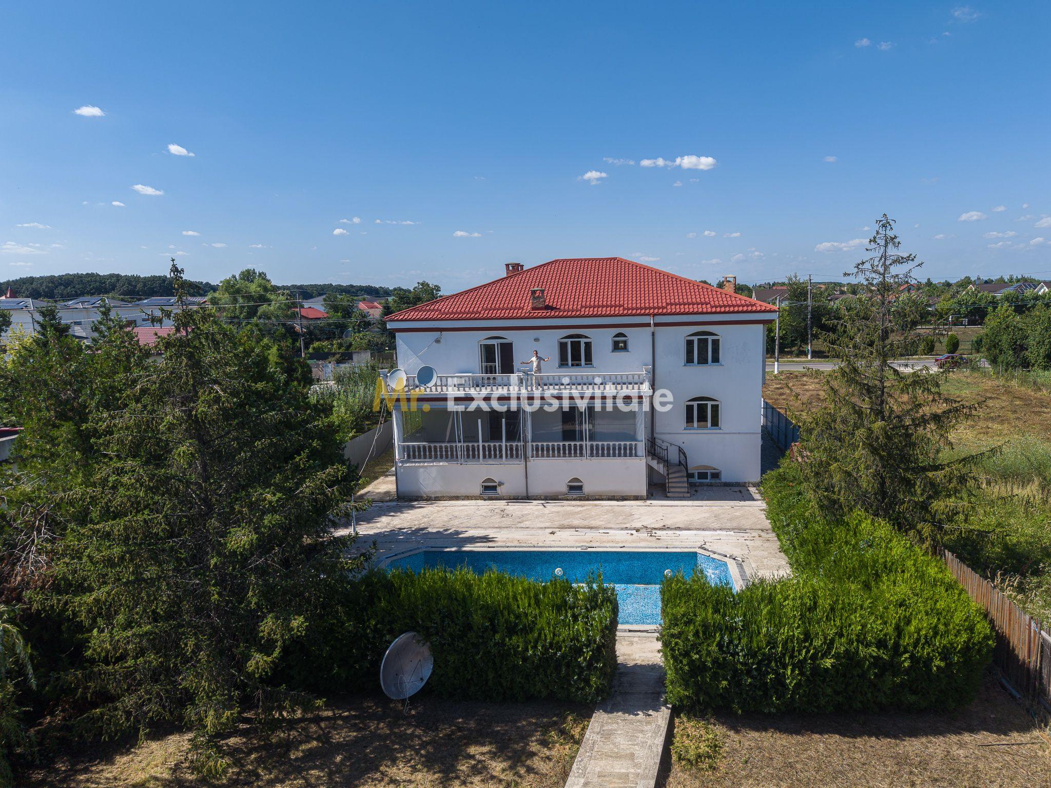 Domeniu privat 5.000 mp, cu reședință de 625 mp și piscină, Corbeanca - 3