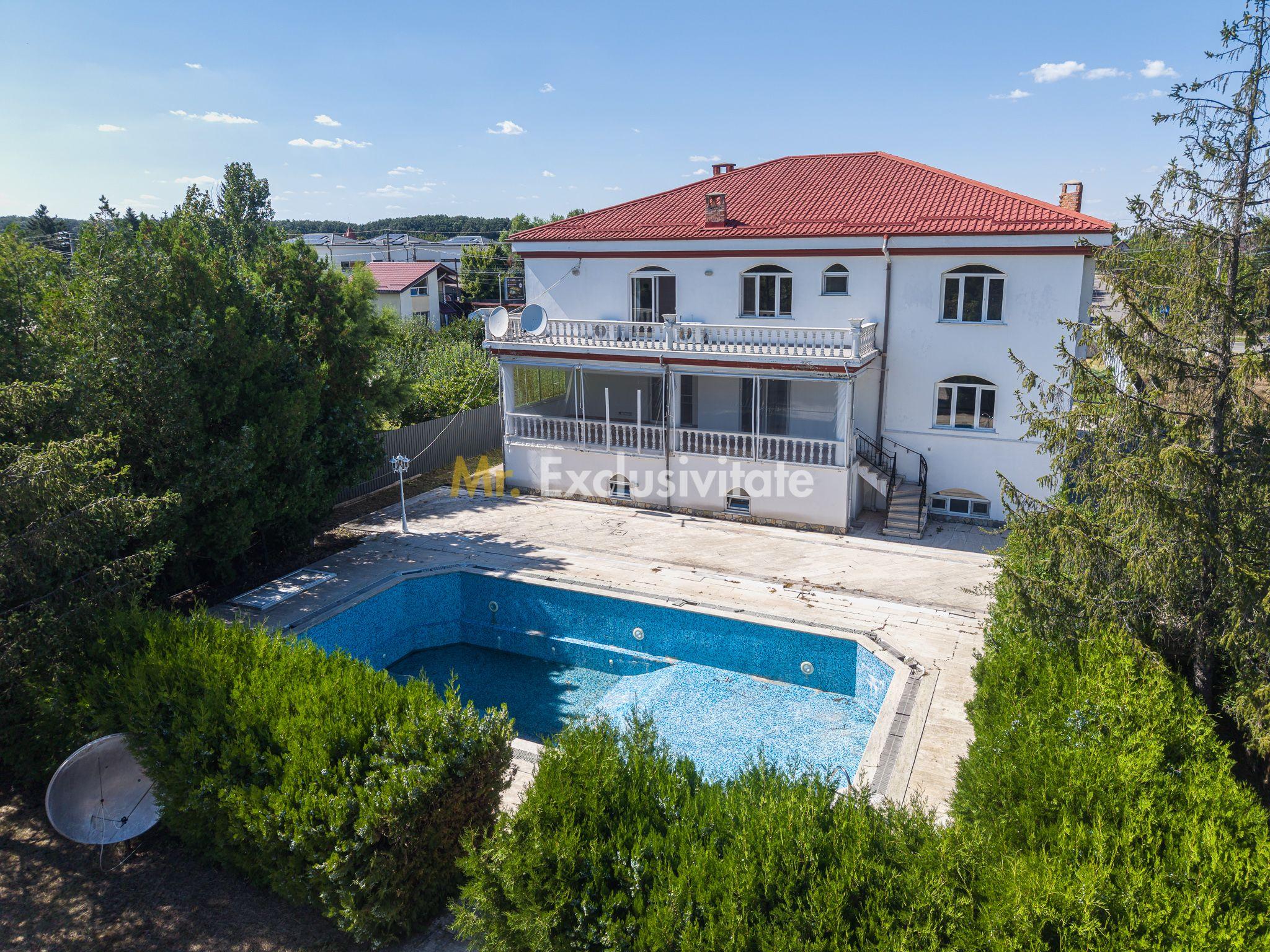 Domeniu privat 5.000 mp, cu reședință de 625 mp și piscină, Corbeanca - 1