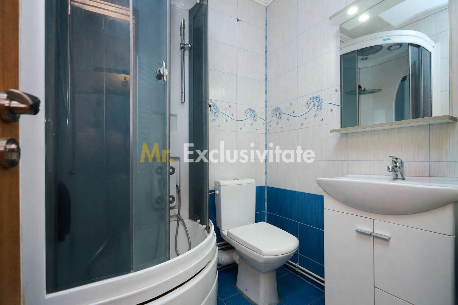 Apartament cu 3 camere, 2 băi și balcon închis | Exercițiu - 15