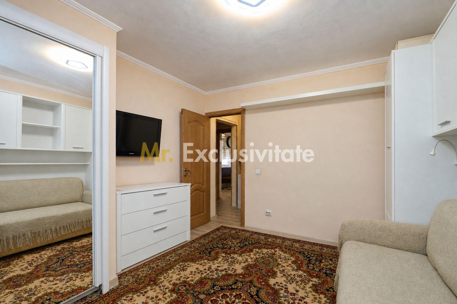 Apartament cu 3 camere, 2 băi și balcon închis | Exercițiu - 14
