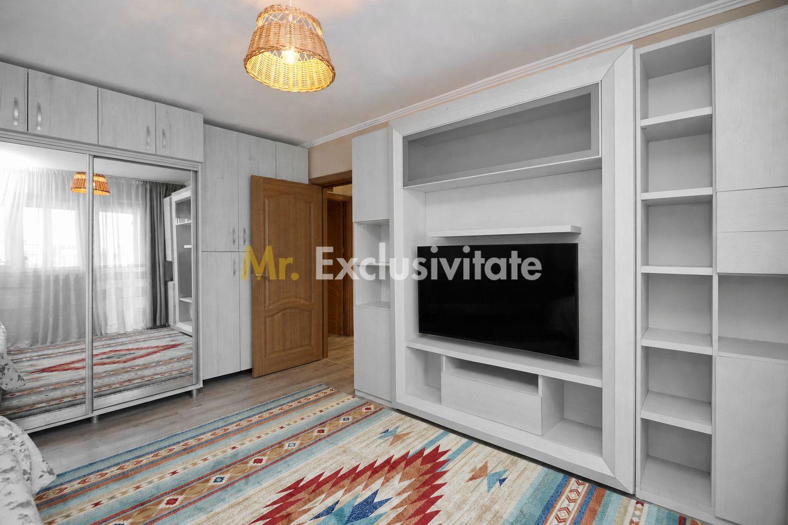Apartament cu 3 camere, 2 băi și balcon închis | Exercițiu - 6
