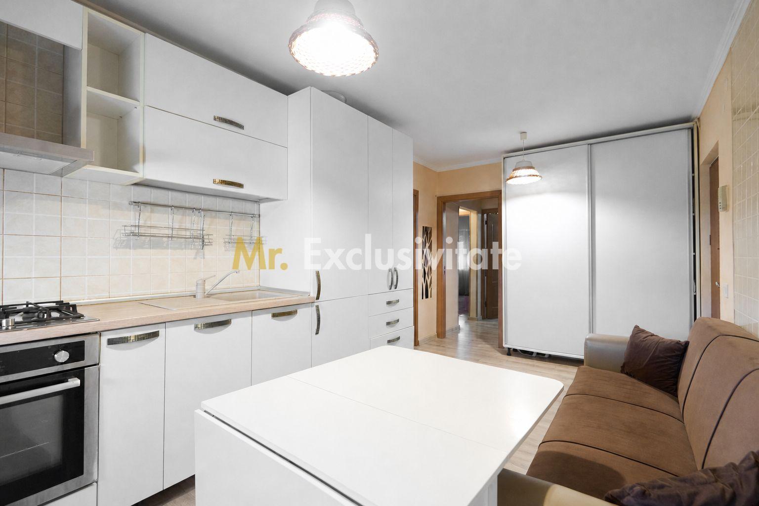 Apartament cu 3 camere, 2 băi și balcon închis | Exercițiu - 1