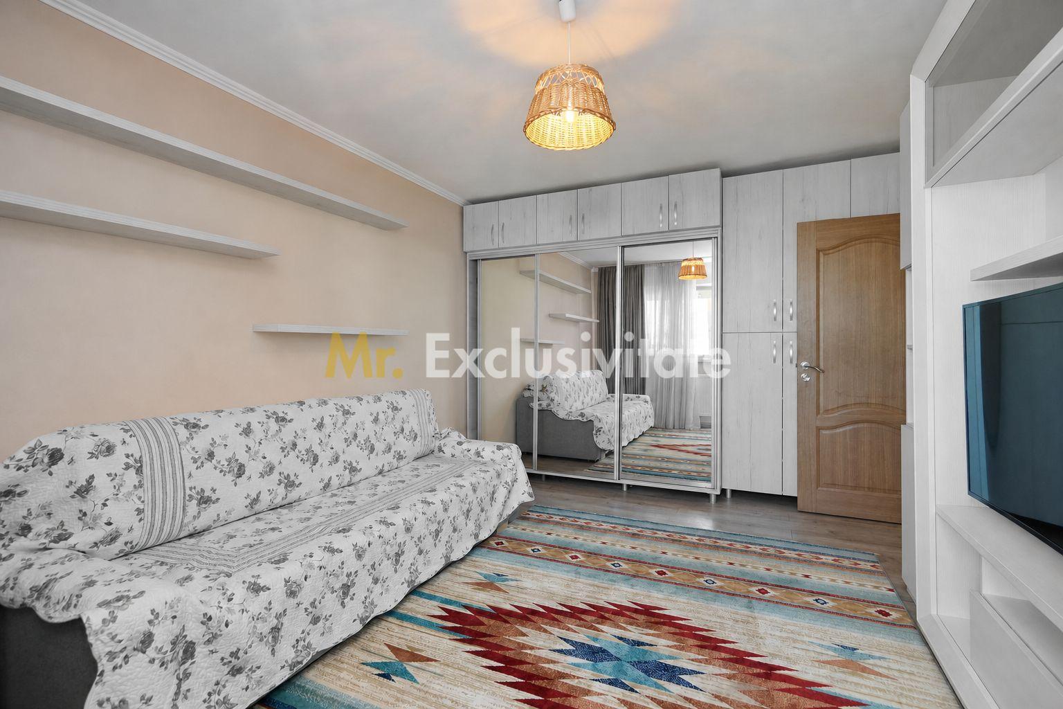 Apartament cu 3 camere, 2 băi și balcon închis | Exercițiu - 7