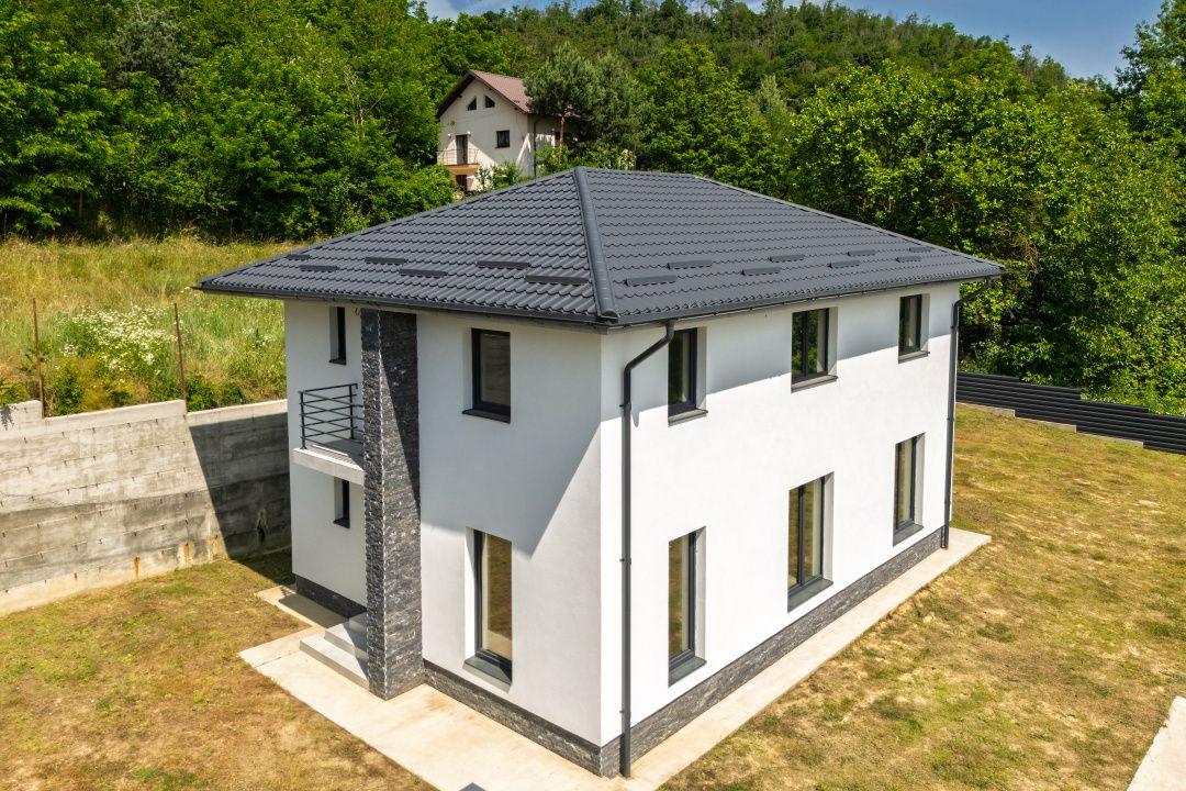 Casă individuală nouă P+1 - 140 mp - Teren 663 mp - Argeșelu - 4