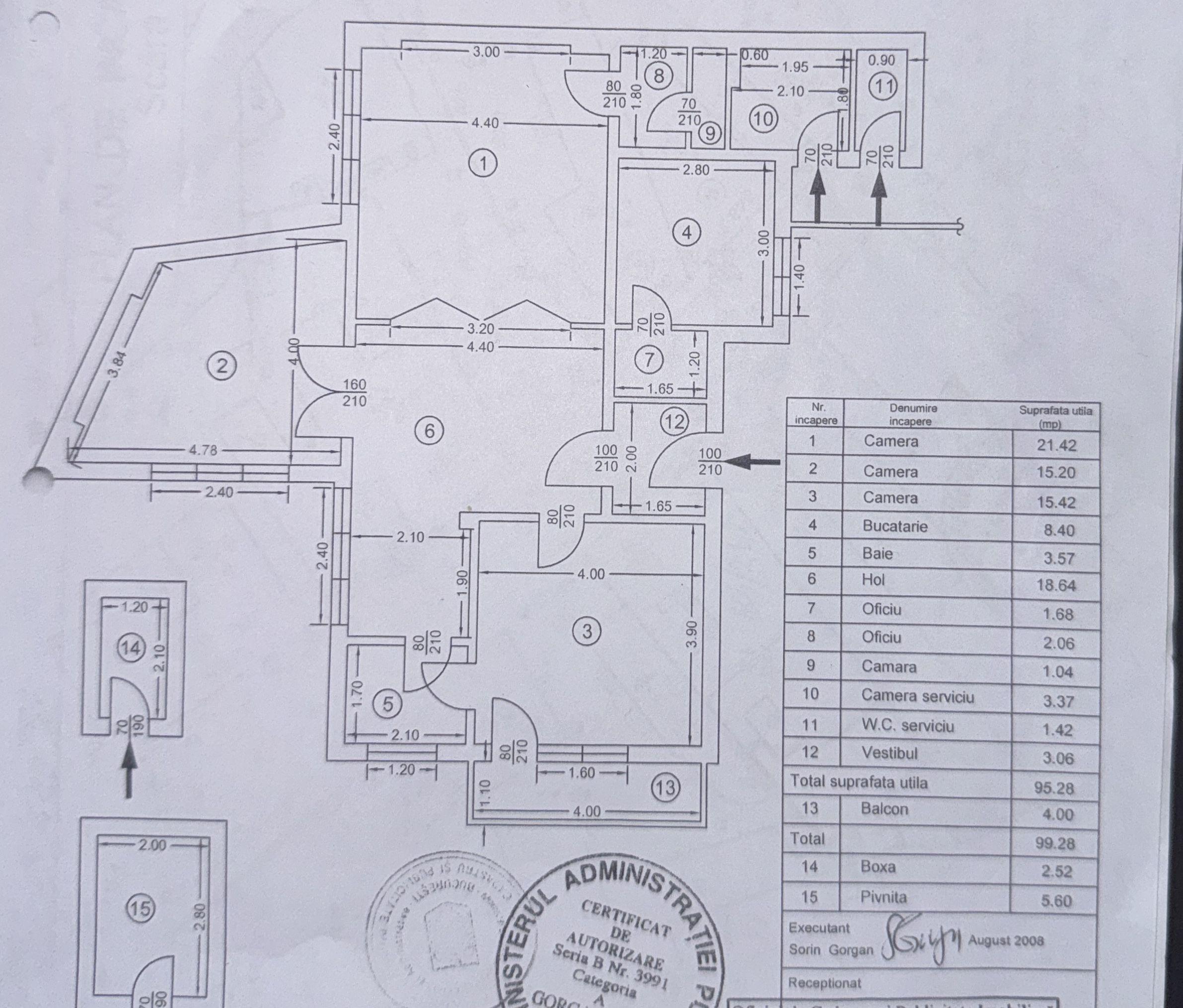 Apartament 4 Camere-Mantuleasa -100mp fără risc/fără urgenta - 11
