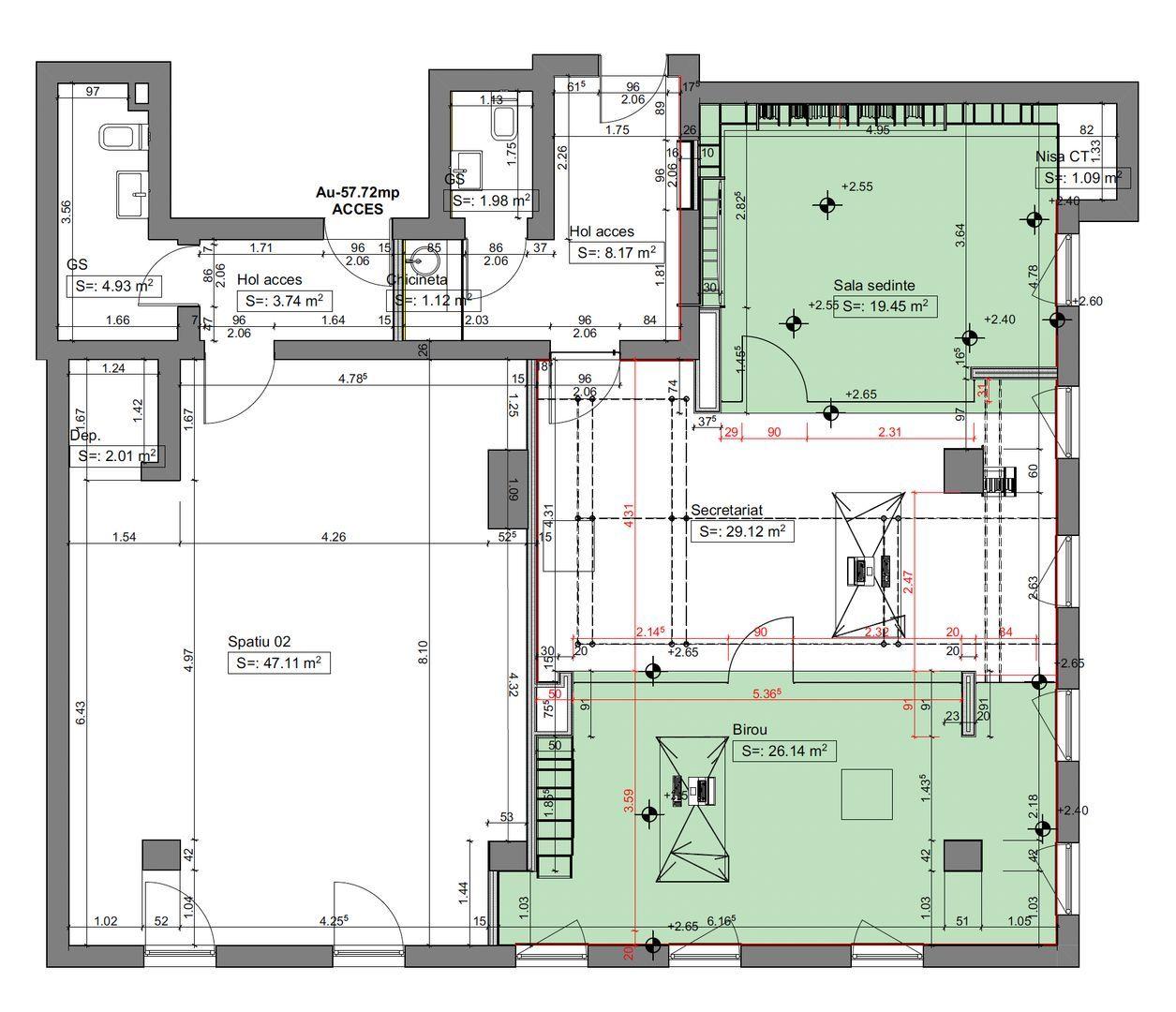 De vânzare – spațiu de birouri ultracentral în Arad Plaza - 10