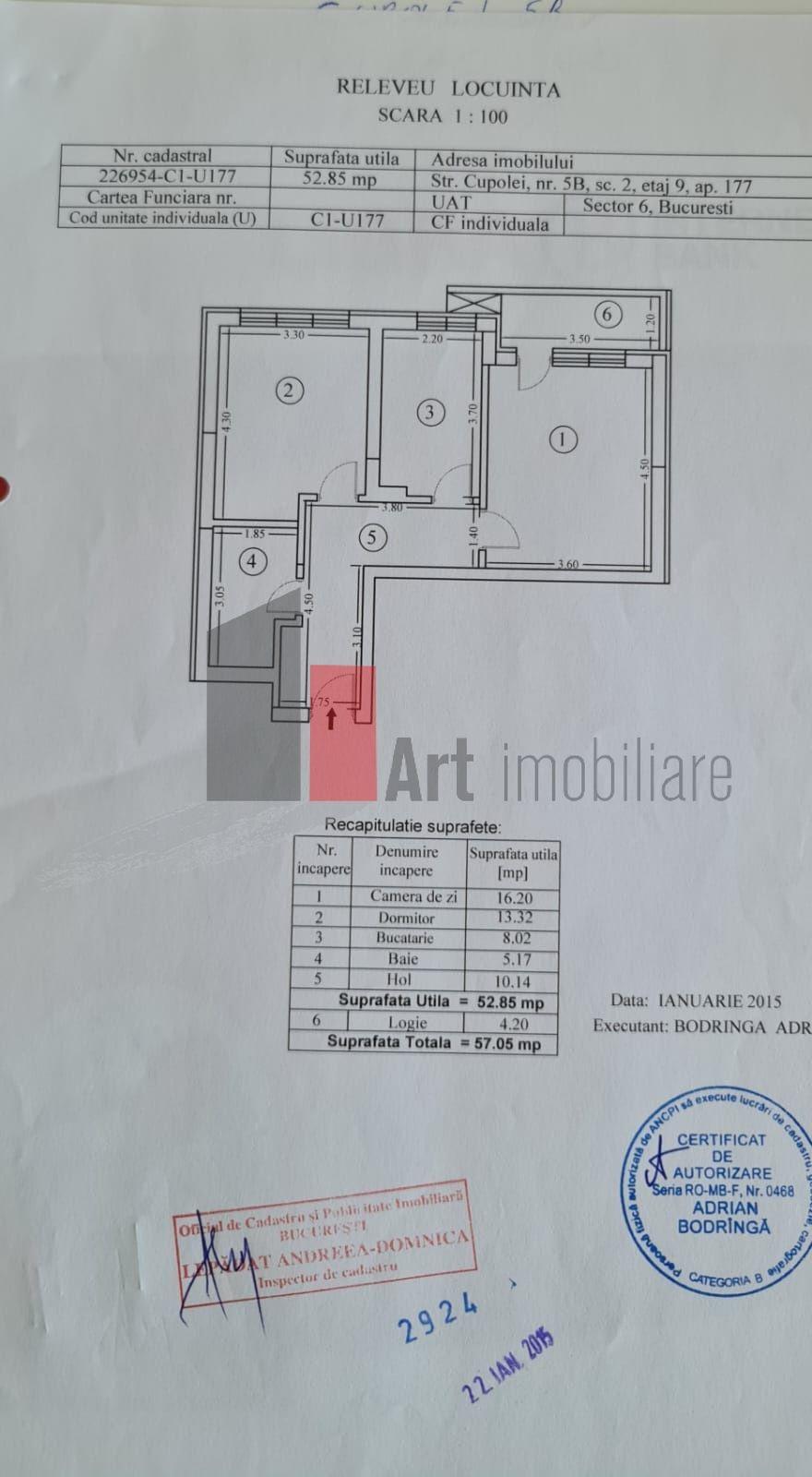 Oferim spre vanzare ap de 2 camere, Lujerului, Bloc nou Parcul Liniei - 8